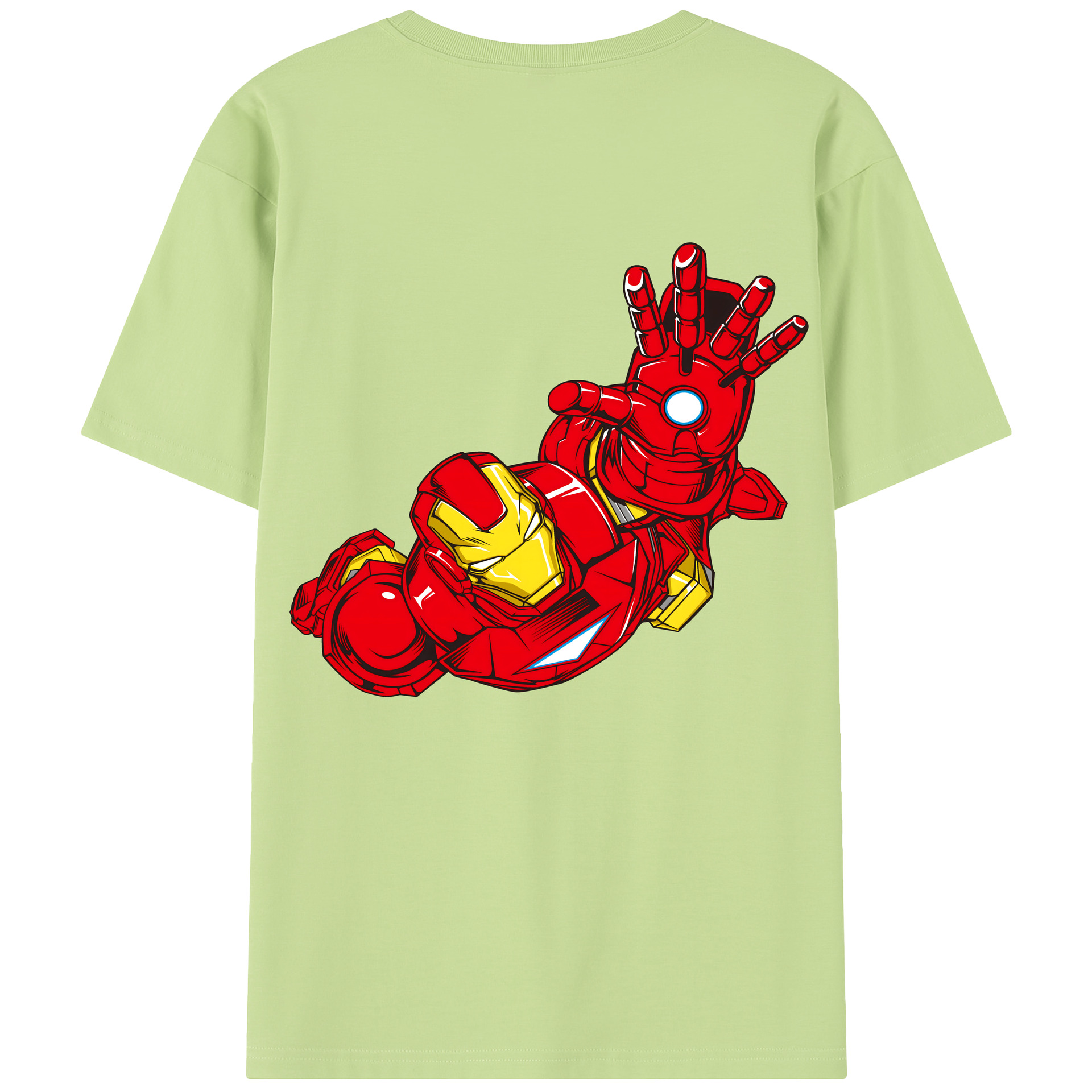（画像用） アベンジャーズ The Avengers 綿100％半袖Tシャツ（背面プリント）